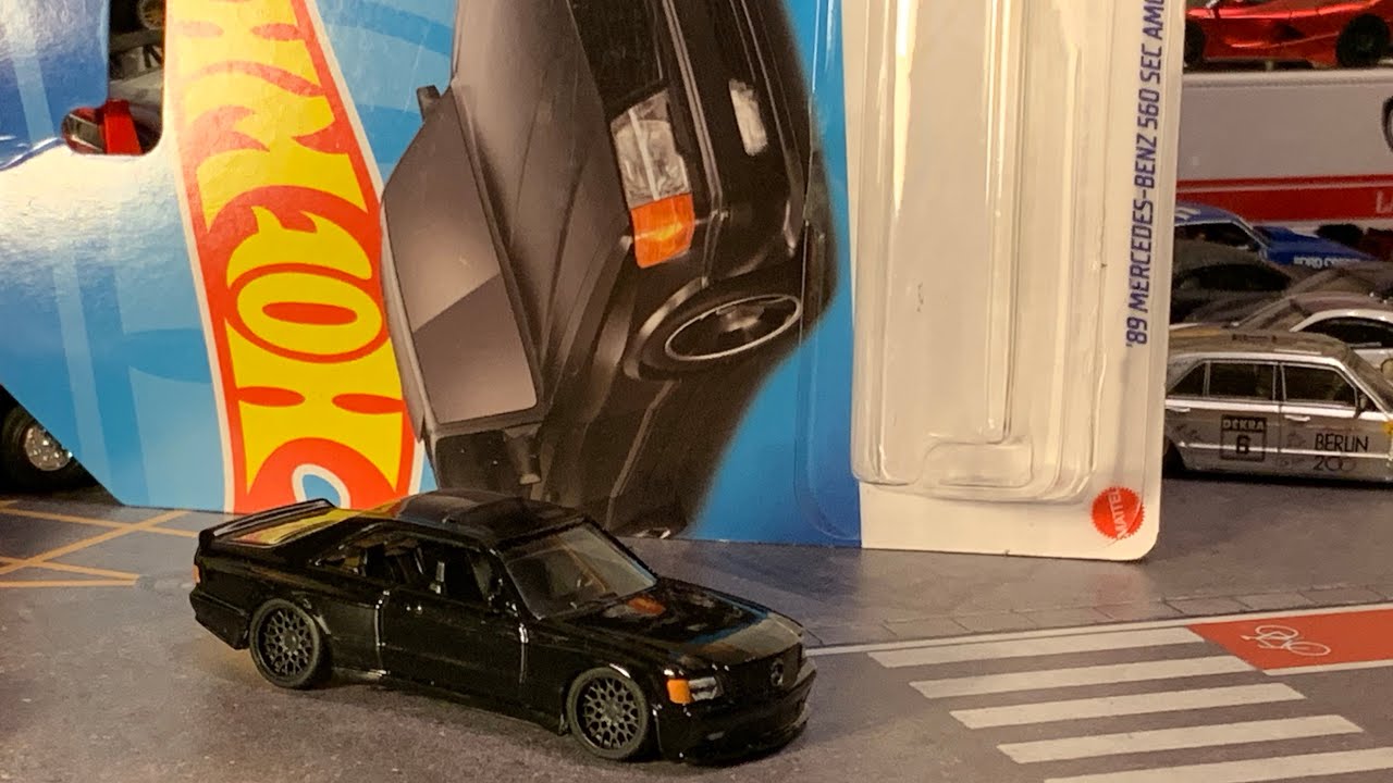 8月発売ホットウィール改造 メルセデスベンツ 560 SEC AMG 他VIPカー