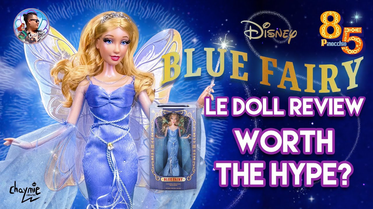 BLUE FAIRY - Limited Edition Doll REVIEW & UNBOXING | Disney