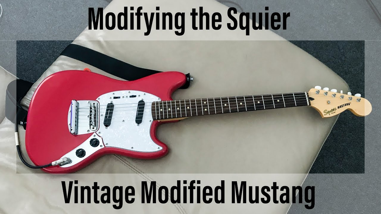 Modifying the Squier VM Mustang | Part 5: Modifications Demo - YouTube