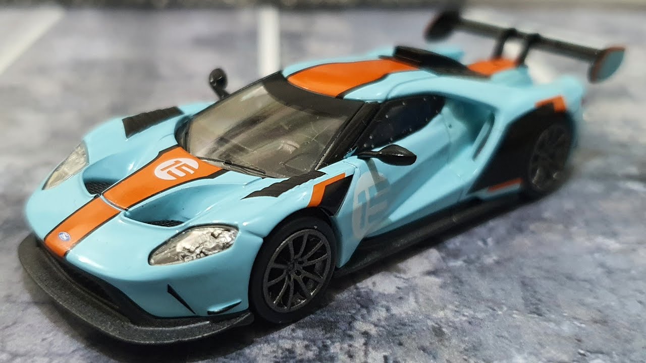 MINI GT Ford GT Mk II #002 Blue / Orange / No. 359 Unboxing - YouTube