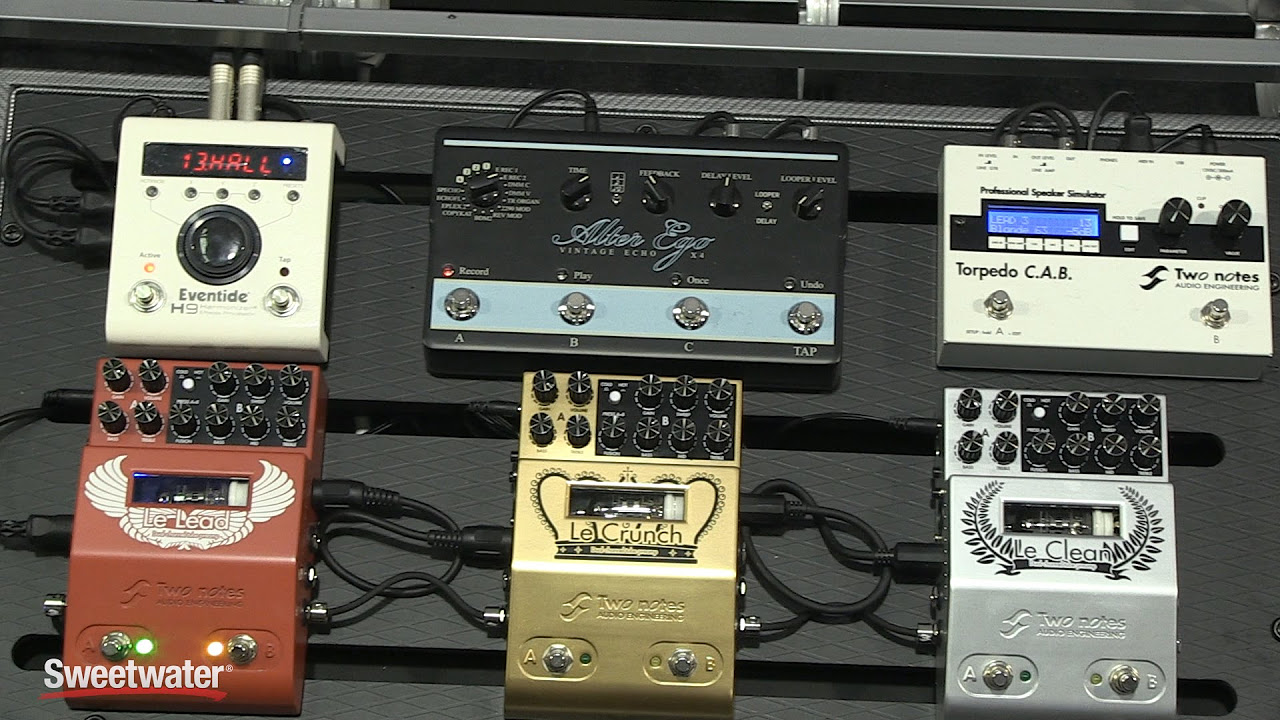 Winter NAMM 2016: Two Notes Le Clean, Le Crunch, and Le Lead