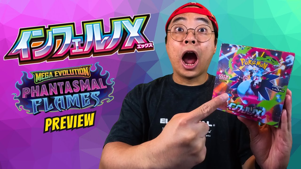 First Look at Japanese Inferno X Pokémon Set! (Phantasmal Flames