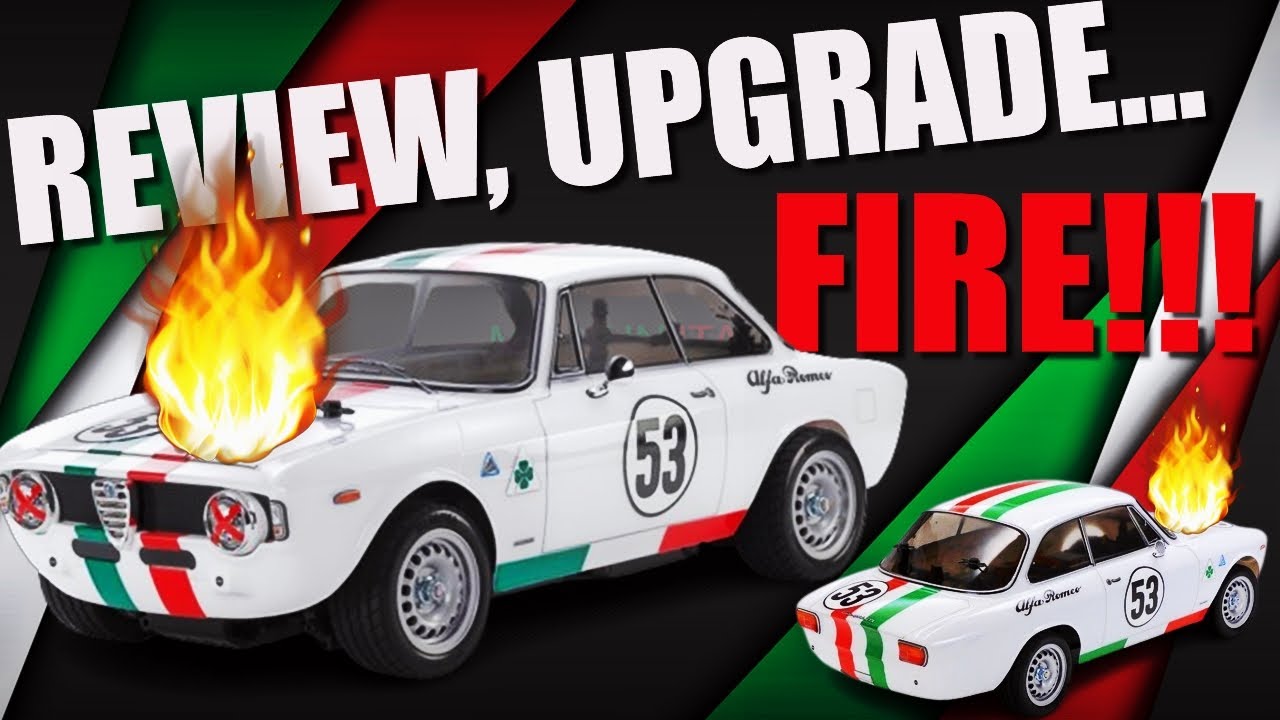 Tamiya MB-01 Alfa Romeo Giulia Sprint GTA - Review, Testing