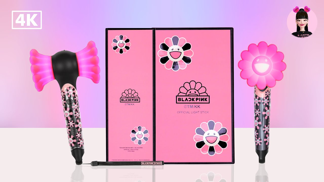 Unboxing Blackpink x Takashi Murakami Lightstick Limited Edition