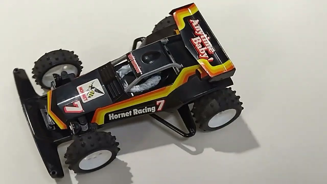 ミニ四駆 ホーネットJrサーキット走行【昭和レトロ】 - YouTube