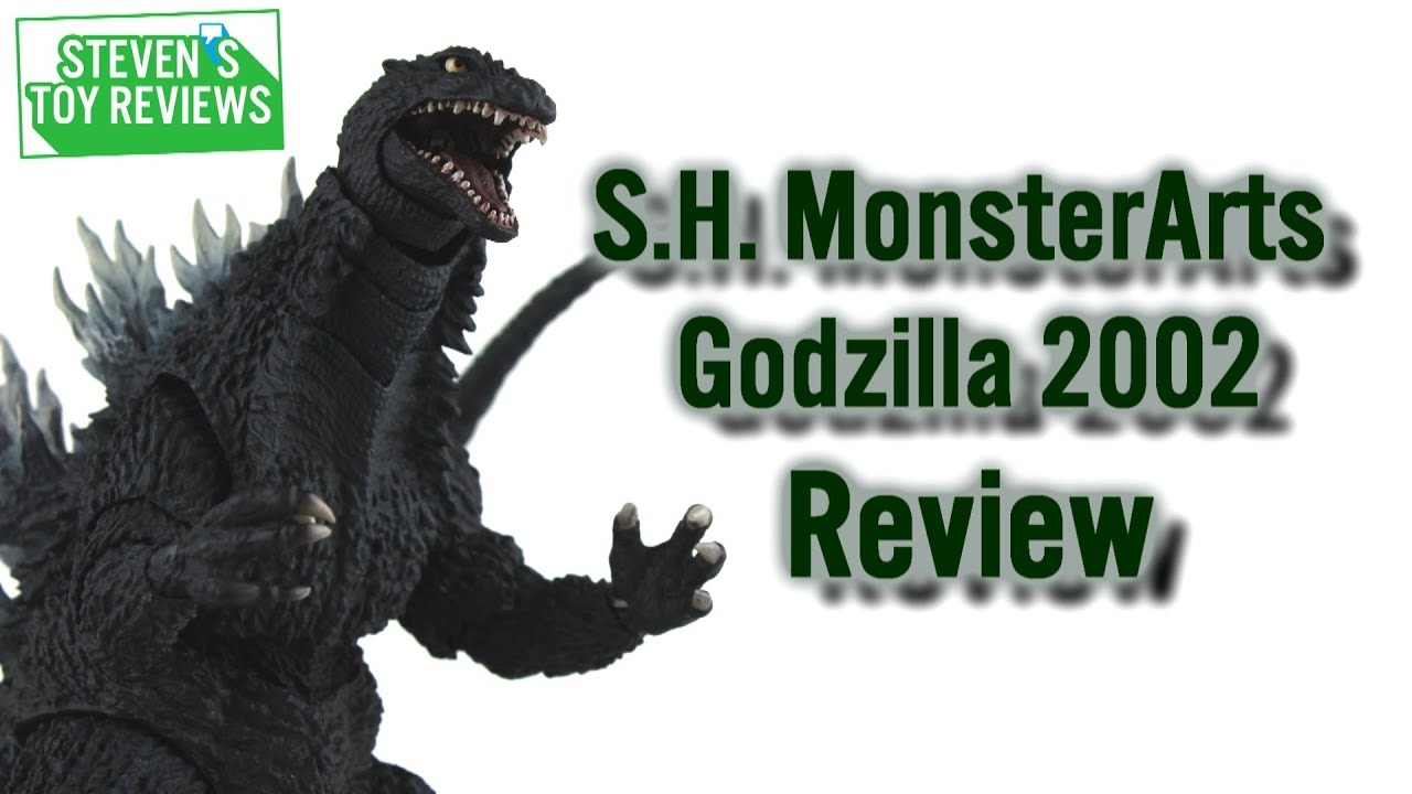 S.H. MonsterArts Godzilla 2002 Review ゴジラ 2002 - YouTube