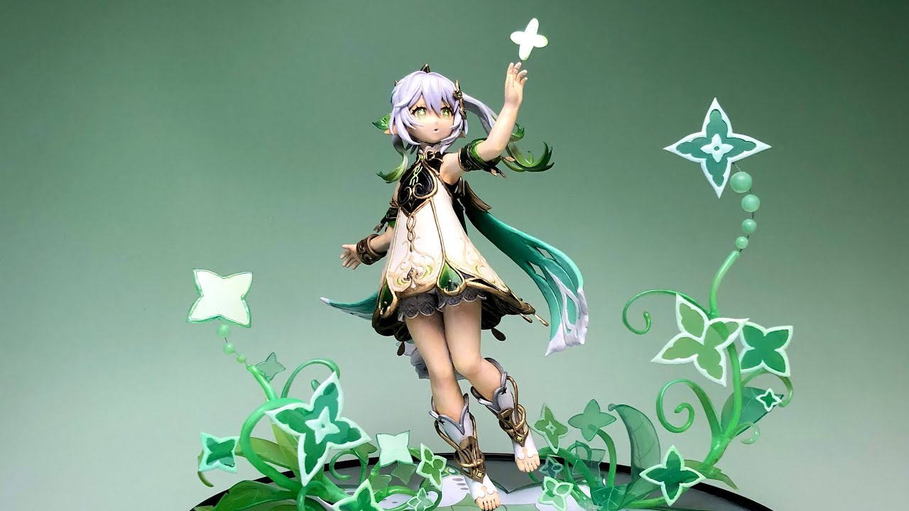 原神】ナヒーダのフィギュアを作ってみた完全版【Sculpture/clay