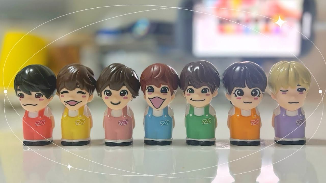 Unboxing] Naniwa Danshi Finger Puppet Unboxing Dance [Too Cute