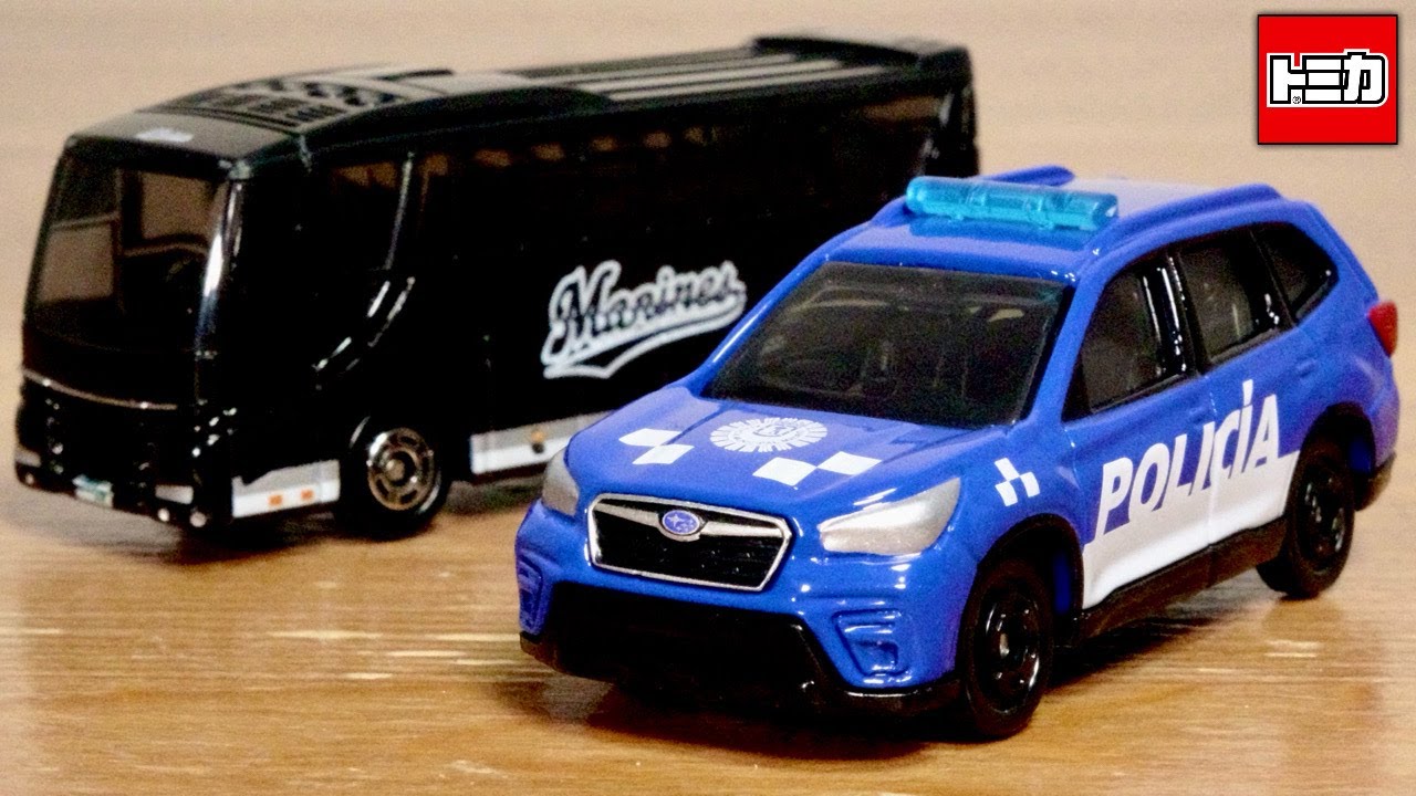 安定の海外パトカーシリーズ イオンオリジナルトミカ スバル