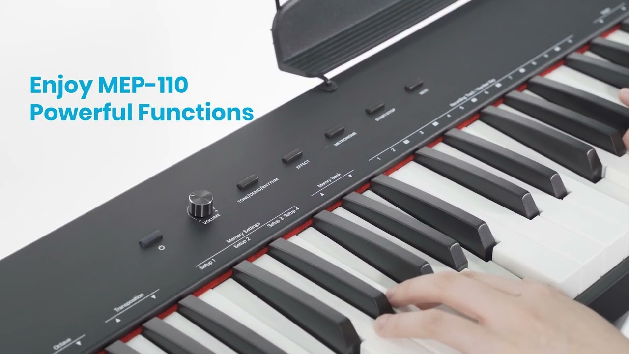 Moukey MEP-110 Semi-Weighted Full-Size 88-Key With Sustain Pedal