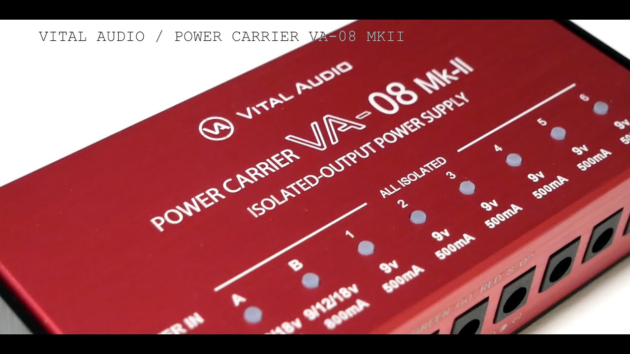 Unboxing】Vital Audio Power Carrier VA08 MK2 -Isolated Output