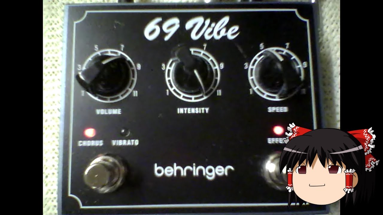 ゆっくり試奏）behringer 69Vibe - YouTube