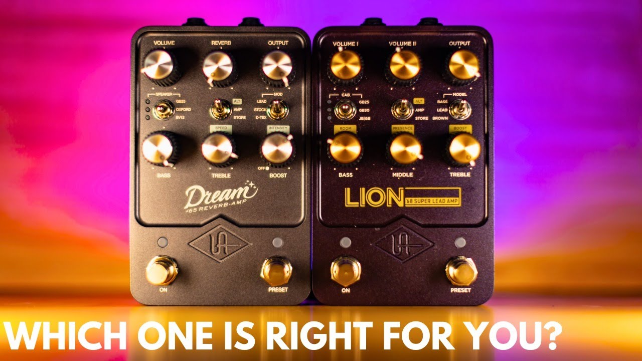 UAFX Lion 68 and Dream 65! Which is Right For You? - YouTube
