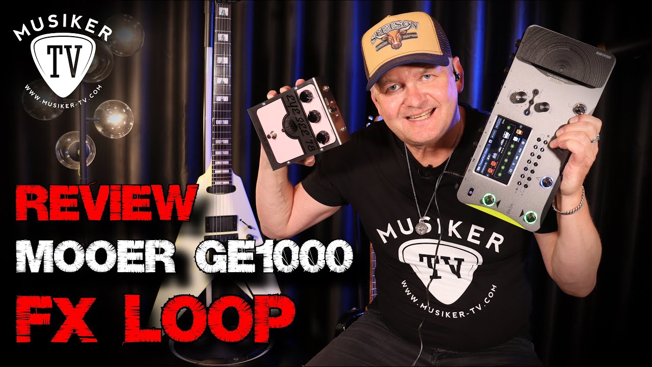 Mooer GE1000 - FX Loop - YouTube