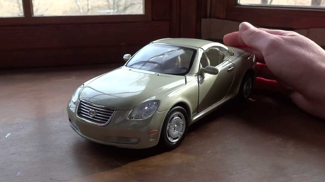 Review of 1/18 Lexus SC430 by Motormax - YouTube