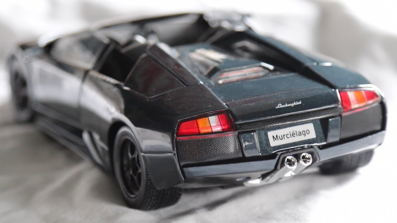 Review - 1:18 Scale Maisto Lamborghini Murcielago Roadster - YouTube