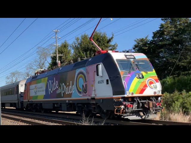 NJ Transit ALP-46 #4609 (Ride With Pride) NJCL Train 3234