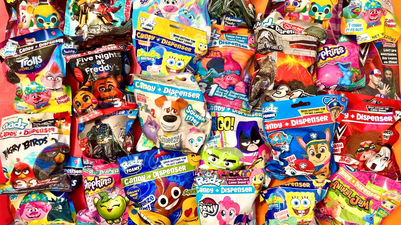 ASMR 25 RADZ COLLECTION MLP Pony | FREDDYS | Trolls | Shopkins