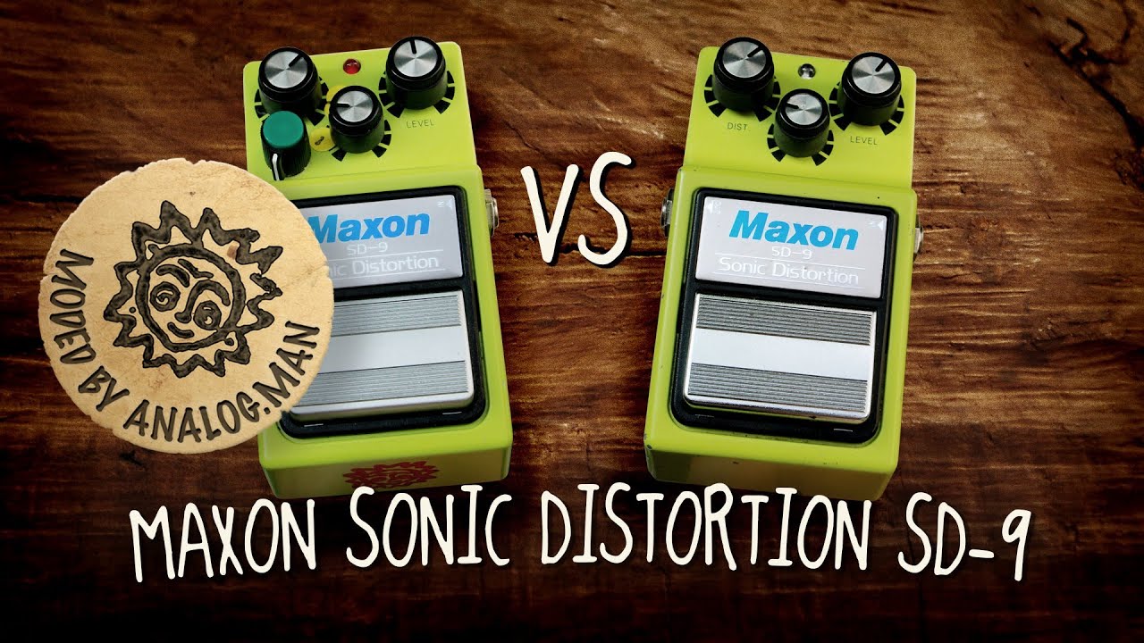 Maxon SD-9 vs Analog Man's 