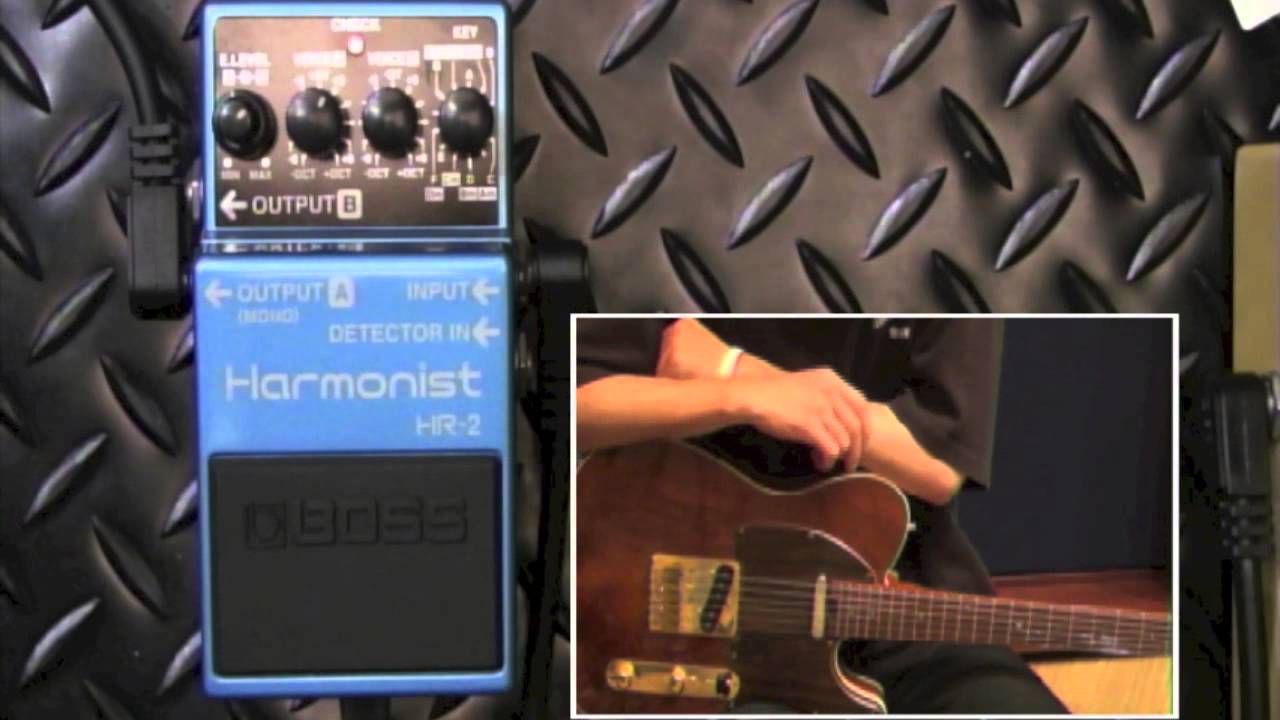 試奏動画】BOSS HR-2 Harmonist 【BOSS COMPACT PEDAL 100th