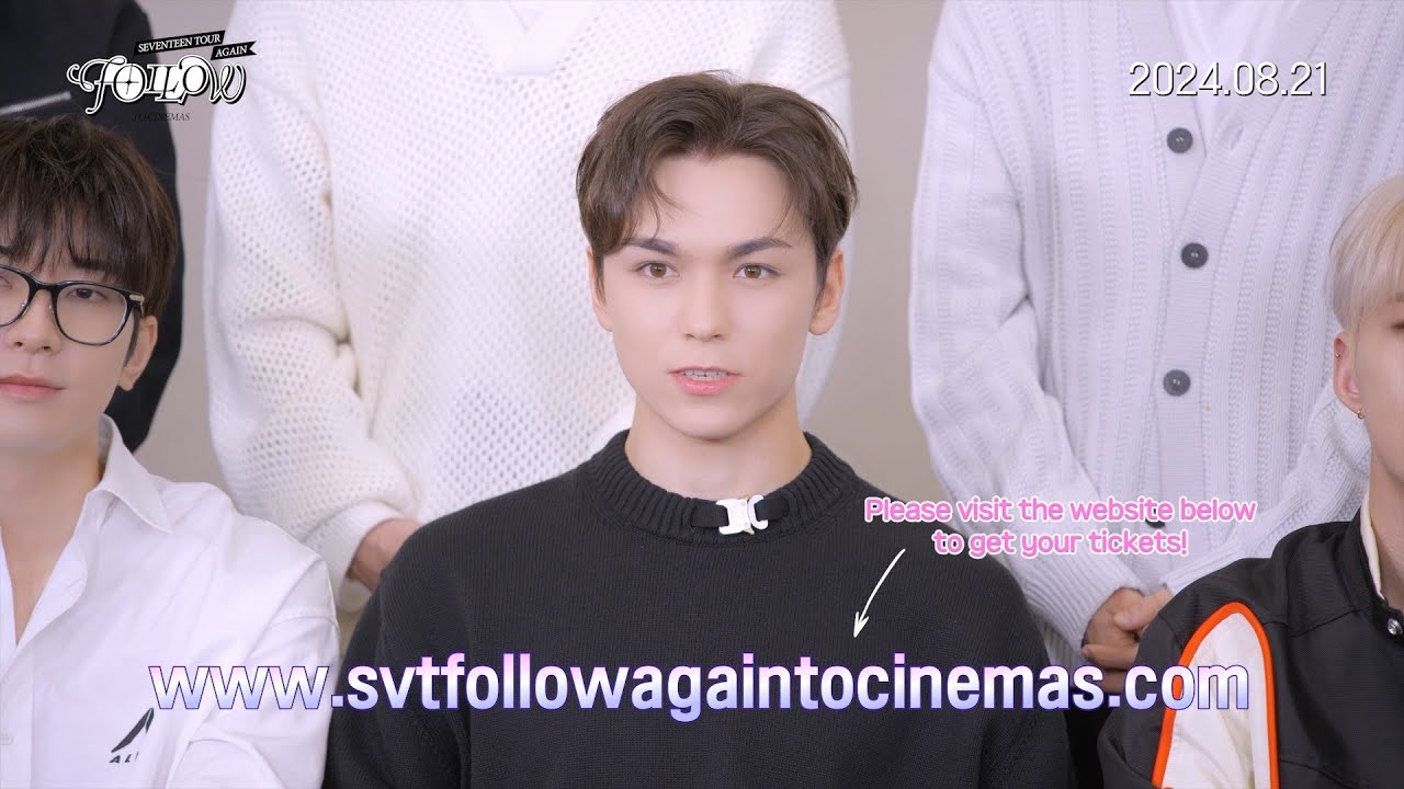 SEVENTEEN TOUR 'FOLLOW' AGAIN TO CINEMAS 'Only 1 week to go' - YouTube