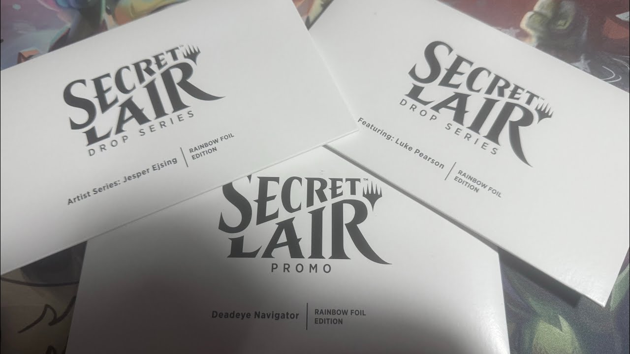 MTG Secret Lair opening - Featuring Luke Pearson, Artist Series