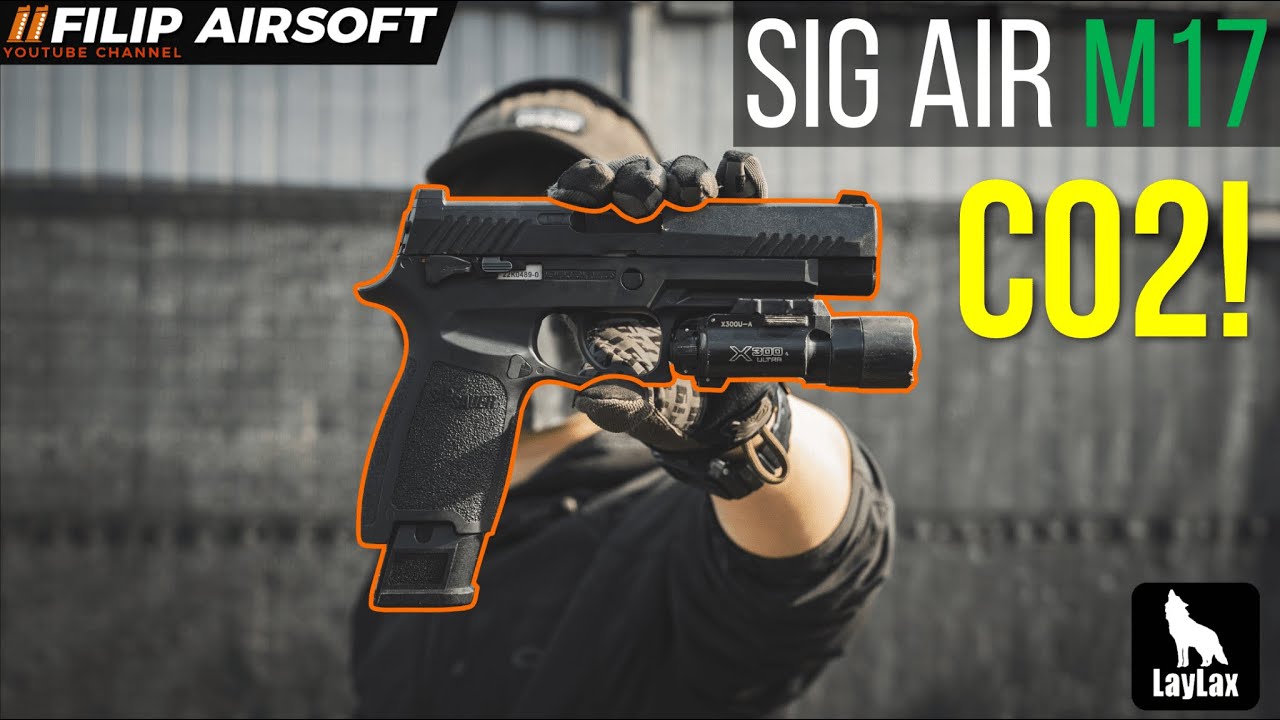 Airsoft】CO2 SIGSAUER M17 P320【review】 - YouTube