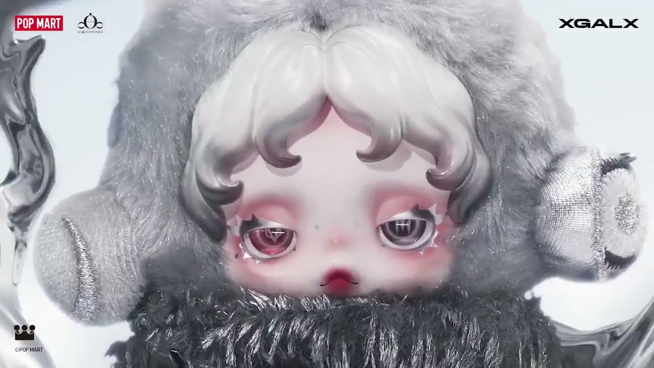 POP MART SKULLPANDA × XG | Plush Doll Pendant Limited Special