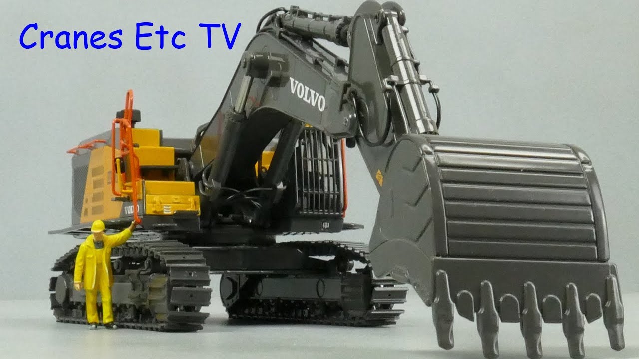 WSI Volvo EC950E Excavator by Cranes Etc TV - YouTube