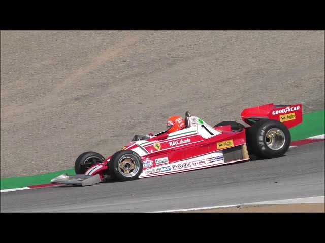 Ferrari 312 T2 2018 Monterey Reunion ex-Niki Lauda great 180