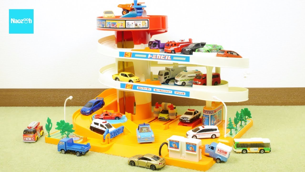 Tomica Parking Building, Gas station - YouTube
