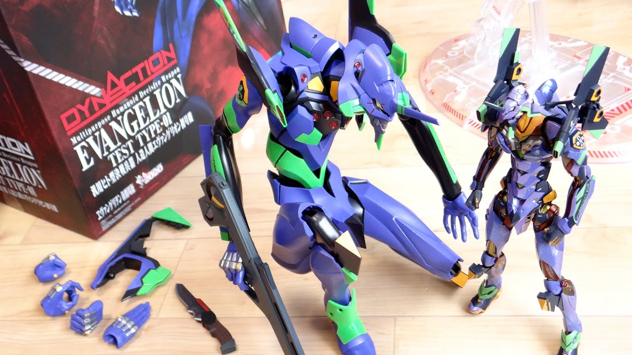 A huge 40cm tall Super Alloy Eva Unit 01! DYNACTION General