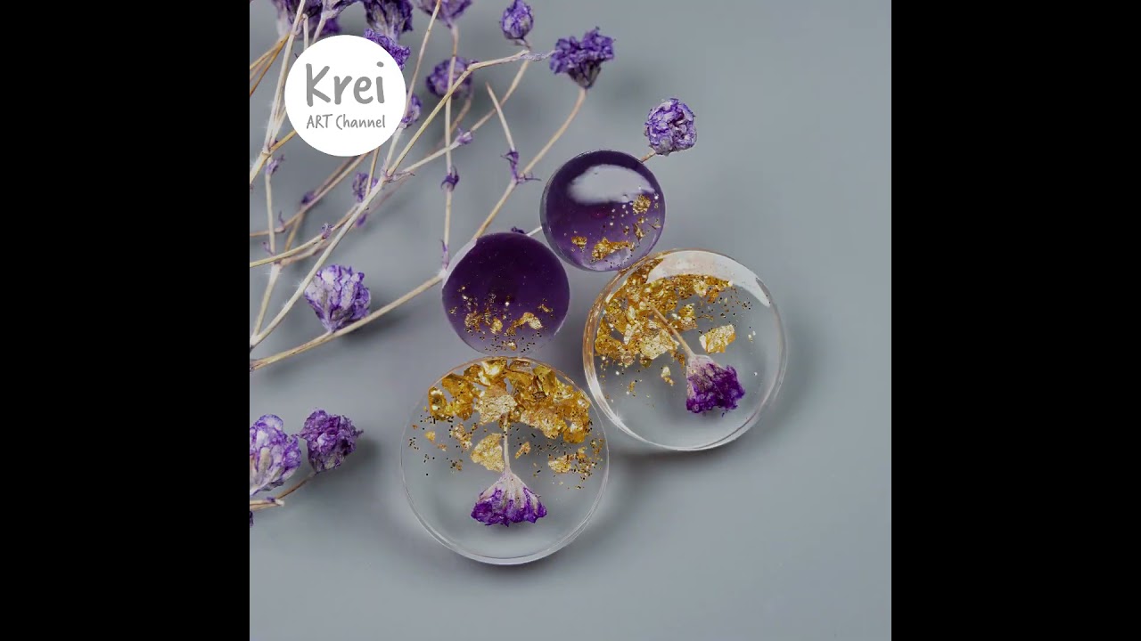 UVレジン】魅惑のパープルコレクションセット〜♪♪ ! #diy #handmade