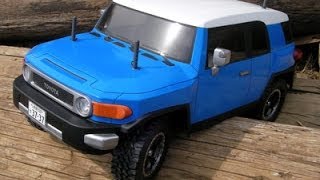 ラジコン製作記～タミヤ・CC-01・FJクルーザー～走行動画 ﻿﻿～情景家