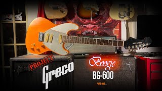 Part one: A Crazy ENGRAVED Greco Boogie BG 600 Project - YouTube