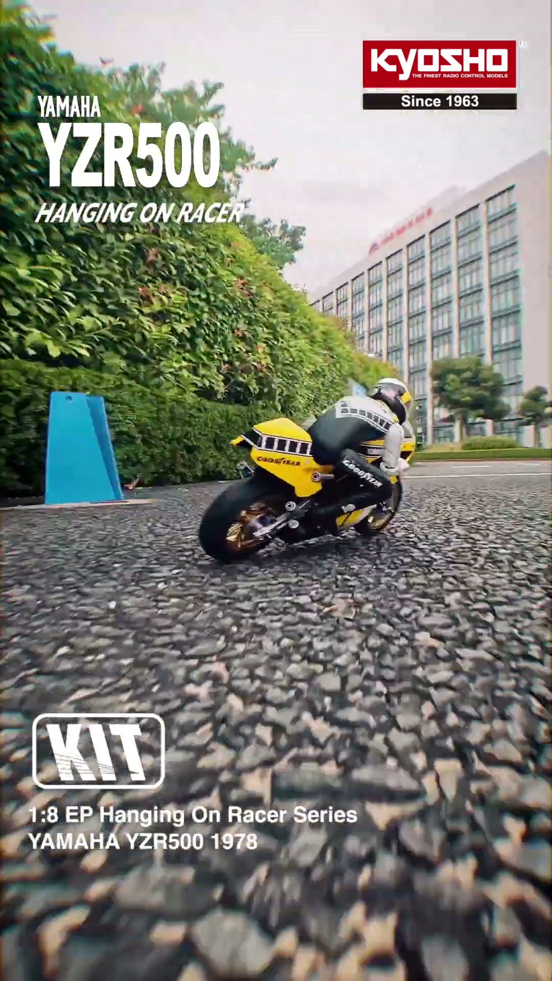 1:8 EP Motorcycles Hanging On Racer Series YAMAHA YZR500 1978 KIT