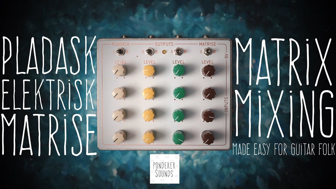 MONO MATRISE | PLADASK ELEKTRISK