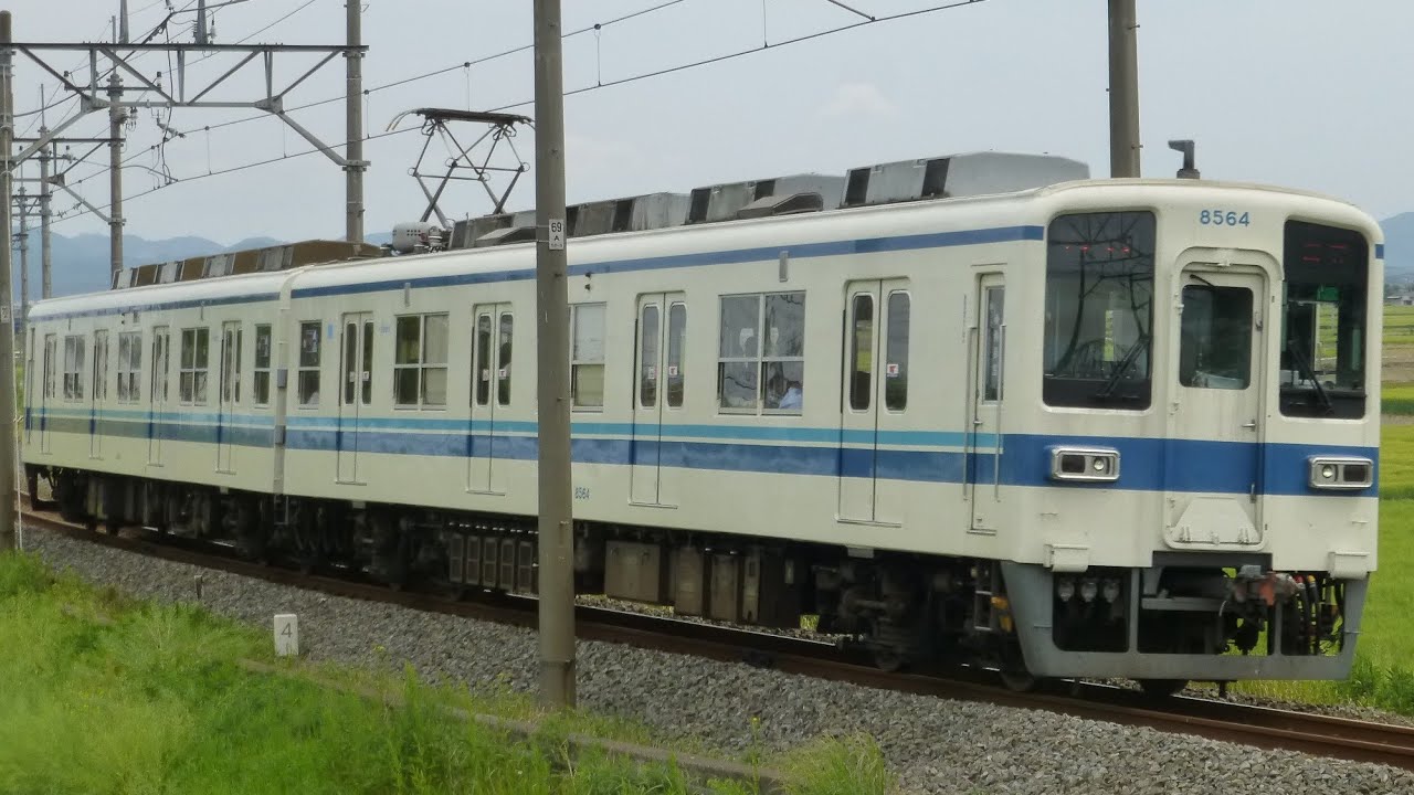 2両固定ワンマン 全13編成 撮影】東武ワンマン8000系 桐生線・小泉線