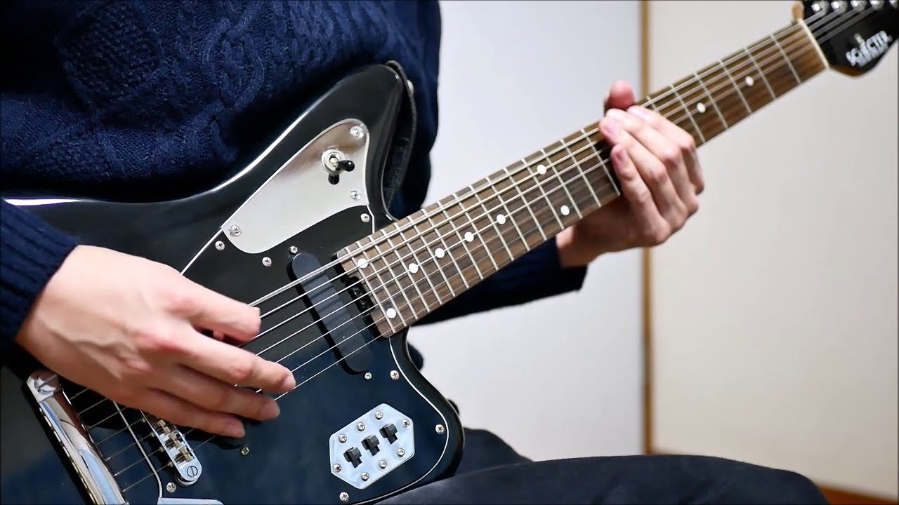 SCHECTER AR-07 Japan MIJ 7 String Offset Jaguar Jazzmaster | Reverb