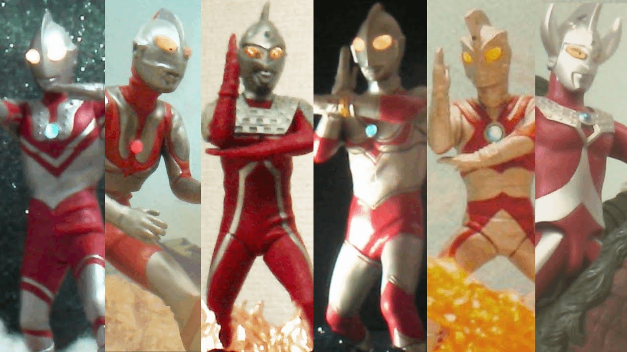 アルティメットルミナス】ウルトラ6兄弟で劇中再現！ - YouTube