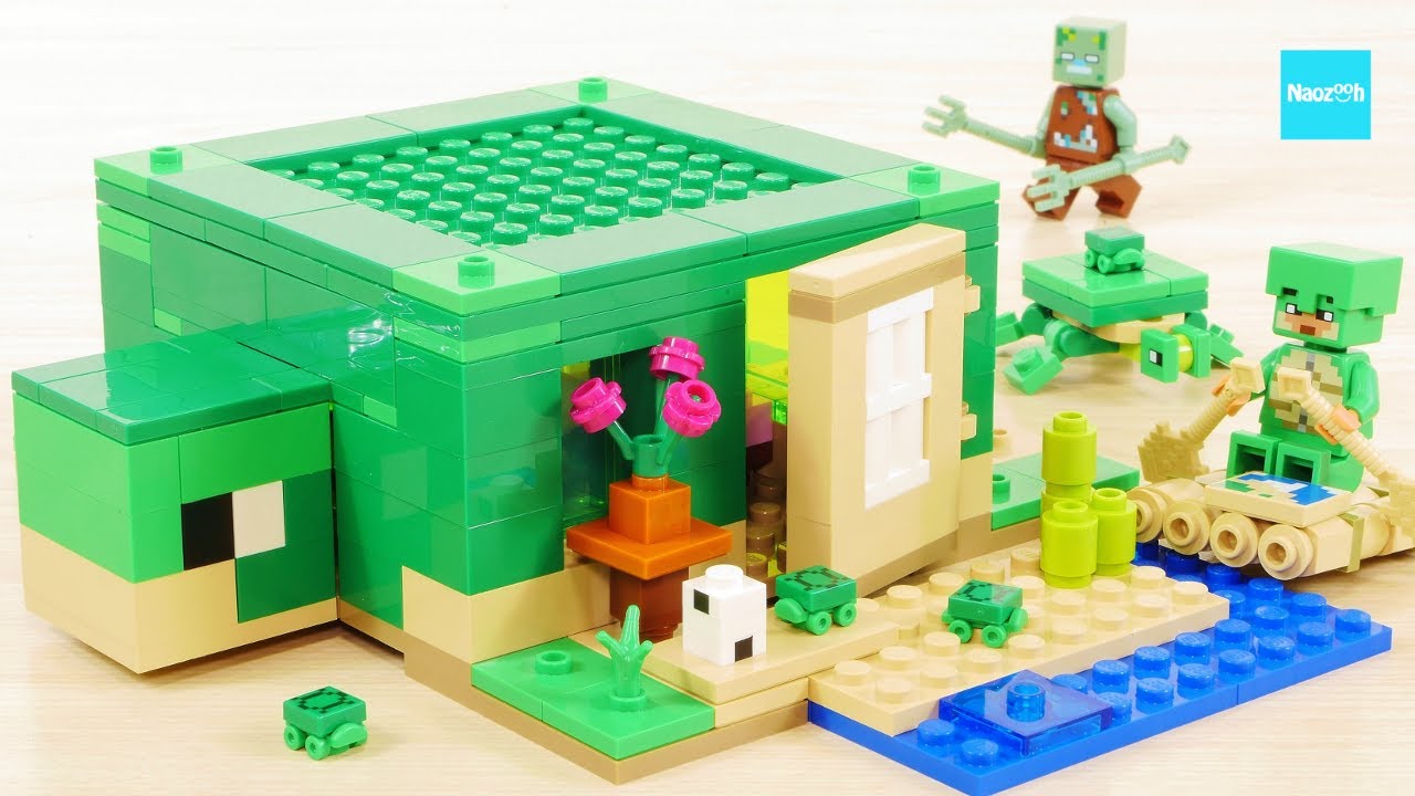 LEGO Minecraft The Turtle Beach House 21254 / LEGO Minecraft The