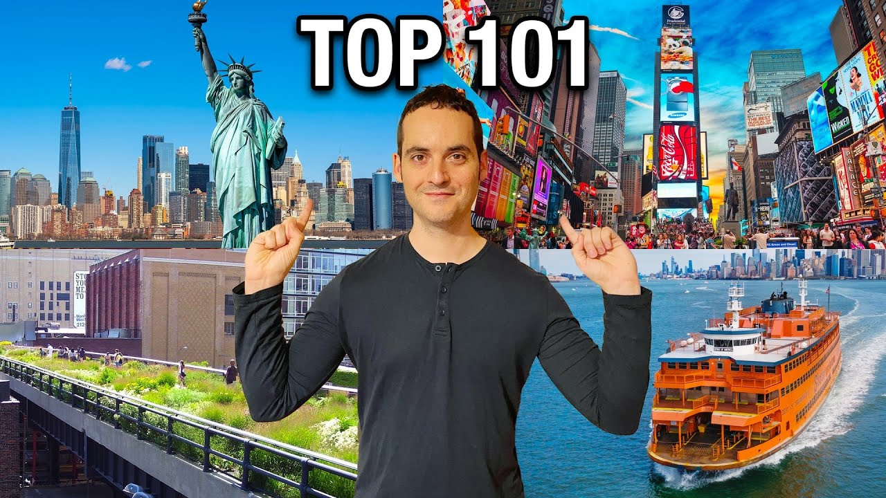 NYC COMPLETE Travel Guide: 101 Places To Visit! - YouTube