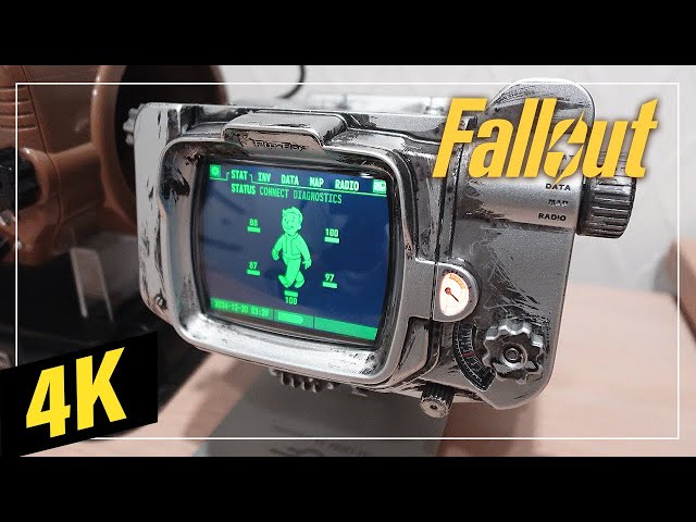 4K] Unboxing die-cast replica of the Pip-Boy from the TV series