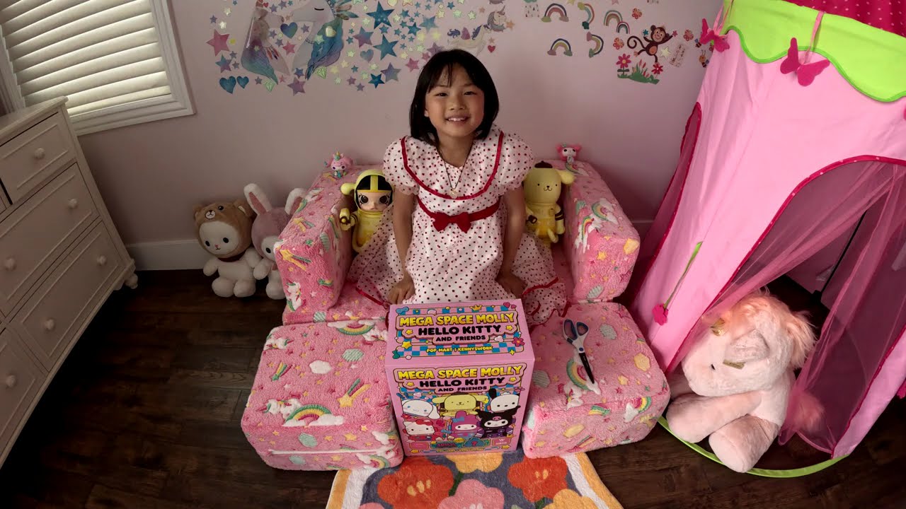 Unboxing My Melody | POP MART x SANRIO Mega Space Molly 400% Hello