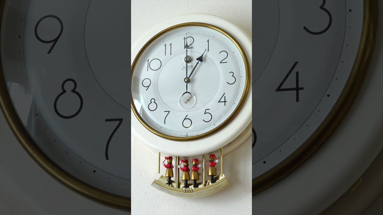 からくり時計 CITIZEN KARAKURI KC2663-1 #からくり時計 - YouTube