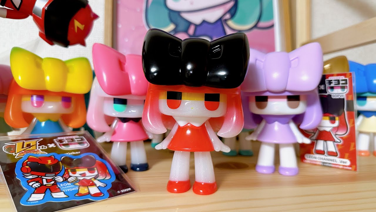 チヨコソフビが好きすぎてコラボするやつwww レオンチャンネル×チヨコ