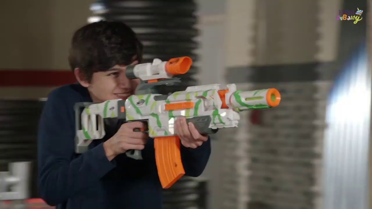 Hasbro Nerf N-Strike - Karabin Elite Tracker Modulus ECS-10 E7942