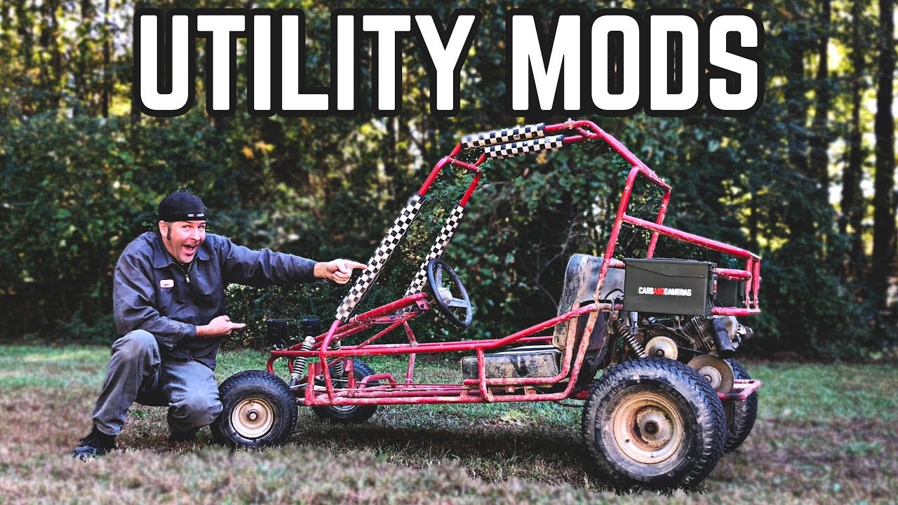 Off Road Go Kart Utility Mods | Subaru Yerf Dog Revival - YouTube