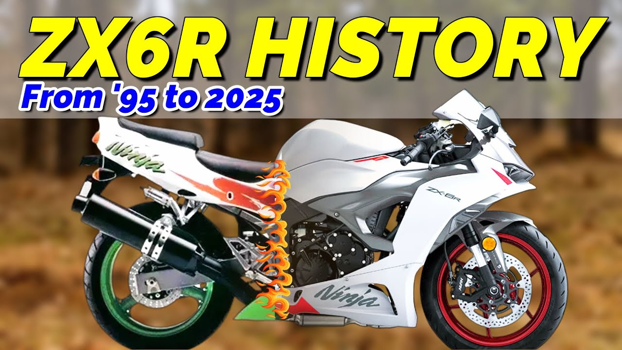 From '95 to 2025 Ninja ZX-6R 