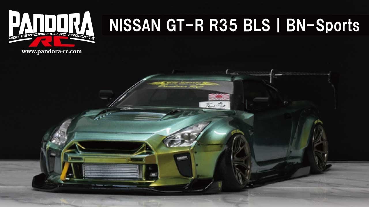 R35 GT-R BLS | BN Sports [PAB-3207] | PANDORA RC - Drift RC Car